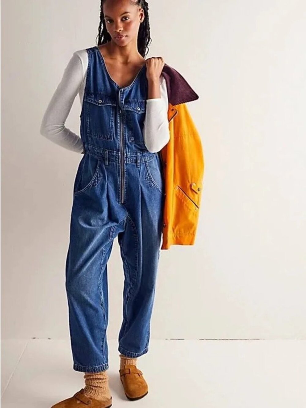 NWT Free People We The Free Cloud Nine Jumpsuit Size Small